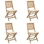 Faltbare Gartenstühle 4 Stück und Kissen Massivholz Akazie von , Gartenstühle - Ref: Foro24-3064673, Preis: 209,28 €, Rabatt: %