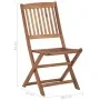 Faltbare Gartenstühle 4 Stück und Kissen Massivholz Akazie von , Gartenstühle - Ref: Foro24-3064673, Preis: 209,28 €, Rabatt: %