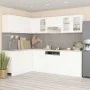11-teiliges Küchenmöbelset aus weißem Ingenieurholz von , Küchenschränke - Ref: Foro24-3067664, Preis: 762,92 €, Rabatt: %