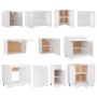 Juego de muebles de cocina 11 piezas madera ingeniería blanco de , Armarios de cocina - Ref: Foro24-3067664, Precio: 777,51 €...