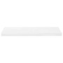 Schwebendes Wandregal, 4 Stück, glänzendes weißes MDF, 80 x 23,5 x 3,8 cm von vidaXL, Regale und Regale - Ref: Foro24-323753,...
