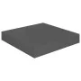 Floating wall shelf 2 pcs glossy gray MDF 23x23.5x3.8 cm by vidaXL, Shelves and shelves - Ref: Foro24-323782, Price: 22,83 €,...