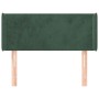 Kopfteil aus dunkelgrünem Samt 93x16x78/88 cm von , Kopf- und Fußteile - Ref: Foro24-3118527, Preis: 57,56 €, Rabatt: %