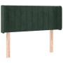Kopfteil aus dunkelgrünem Samt 93x16x78/88 cm von , Kopf- und Fußteile - Ref: Foro24-3119045, Preis: 59,54 €, Rabatt: %