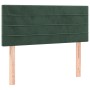 Box spring bed with dark green velvet mattress 80x200 cm by , Beds and slatted bases - Ref: Foro24-3130988, Price: 266,12 €, ...