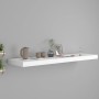 Weißes schwebendes Wandregal aus MDF, 90 x 23,5 x 3,8 cm von vidaXL, Regale und Regale - Ref: Foro24-323817, Preis: 28,39 €, ...