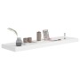 Weißes schwebendes Wandregal aus MDF, 90 x 23,5 x 3,8 cm von vidaXL, Regale und Regale - Ref: Foro24-323817, Preis: 28,39 €, ...