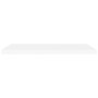 White MDF floating wall shelf 90x23.5x3.8 cm by vidaXL, Shelves and shelves - Ref: Foro24-323817, Price: 28,39 €, Discount: %