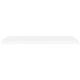 White MDF floating wall shelf 90x23.5x3.8 cm by vidaXL, Shelves and shelves - Ref: Foro24-323817, Price: 29,04 €, Discount: %