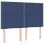 Box spring bed with blue fabric mattress 140x190 cm by , Beds and slatted bases - Ref: Foro24-3136515, Price: 520,02 €, Disco...