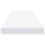 Weißes schwebendes Wandregal aus MDF, 90 x 23,5 x 3,8 cm von vidaXL, Regale und Regale - Ref: Foro24-323817, Preis: 28,39 €, ...