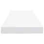 White MDF floating wall shelf 90x23.5x3.8 cm by vidaXL, Shelves and shelves - Ref: Foro24-323817, Price: 29,04 €, Discount: %