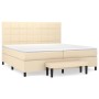 Boxspringbett mit cremefarbenem Stoffmatratze 200x200 cm. von , Betten und Lattenroste - Ref: Foro24-3136626, Preis: 678,01 €...