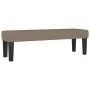 Box spring bed with gray taupe fabric mattress 200x200 cm by , Beds and slatted bases - Ref: Foro24-3136865, Price: 852,29 €,...