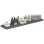 Floating wall shelf 4 pcs glossy gray MDF 120x23.5x3.8 cm by vidaXL, Shelves and shelves - Ref: Foro24-323801, Price: 89,44 €...