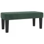 Box spring bed with dark green velvet mattress 90x190 cm by , Beds and slatted bases - Ref: Foro24-3137998, Price: 363,71 €, ...