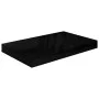 Floating wall shelf 2 pcs glossy black MDF 40x23x3.8 cm by vidaXL, Shelves and shelves - Ref: Foro24-323764, Price: 27,78 €, ...
