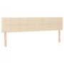 Box spring bed with cream-colored fabric mattress 180x200 cm by , Beds and slatted bases - Ref: Foro24-3140078, Price: 551,53...