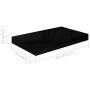 Floating wall shelf 2 pcs glossy black MDF 40x23x3.8 cm by vidaXL, Shelves and shelves - Ref: Foro24-323764, Price: 27,78 €, ...