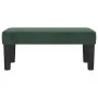 Dark green velvet bench 70x30x30 cm by , Banks - Ref: Foro24-346641, Price: 44,19 €, Discount: %