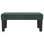 Dunkelgrüne Samtbank 70x30x30 cm von , Banken - Ref: Foro24-346641, Preis: 45,12 €, Rabatt: %