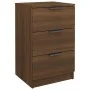 Bedside table in brown oak color, 40x36x65 cm by , Nightstands - Ref: Foro24-817055, Price: 67,22 €, Discount: %