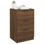 Nachttisch in Eichenbraun, 40x36x65 cm. von , Nachttische - Ref: Foro24-817055, Preis: 68,45 €, Rabatt: %