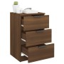 Nachttisch in Eichenbraun, 40x36x65 cm. von , Nachttische - Ref: Foro24-817055, Preis: 68,45 €, Rabatt: %