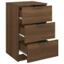 Bedside table in brown oak color, 40x36x65 cm by , Nightstands - Ref: Foro24-817055, Price: 67,22 €, Discount: %