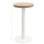 Light brown 40 cm MDF bistro table by , Kitchen and dining tables - Ref: Foro24-286414, Price: 99,24 €, Discount: %
