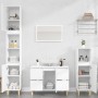 Waschbeckenunterschrank aus weißem Sperrholz 80x33x60 cm von , Badezimmerwaschtische - Ref: Foro24-821268, Preis: 85,55 €, Ra...