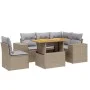 Juego de sofás jardín con cojines 6 pzas ratán sintético beige by , Garden sets - Ref: Foro24-3272641, Price: 439,96 €, Disco...
