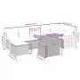 Gartensofagarnitur mit beigen Kissen, 8-teilig, aus PE-Rattan. von , Gartensets - Ref: Foro24-3274068, Preis: 556,67 €, Rabat...