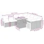 Juego de sofás jardín con cojines beige 10 pzas ratán sintético by , Garden sets - Ref: Foro24-3274118, Price: 664,99 €, Disc...