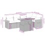 Juego de sofás jardín con cojines 6 pzas ratán sintético beige by , Garden sets - Ref: Foro24-3273508, Price: 484,04 €, Disco...