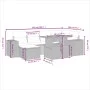 Set sofás de jardín 7 piezas y cojines ratán sintético beige von , Gartensets - Ref: Foro24-3275929, Preis: 495,63 €, Rabatt: %