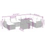 Set de sofás de jardín 9 pzas con cojines ratán sintético beige by , Garden sets - Ref: Foro24-3275852, Price: 582,55 €, Disc...
