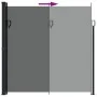 Anthrazitgraues seitliches ausziehbares Markisentuch 200x500 cm. von , Sonnenschirme - Ref: Foro24-4004473, Preis: 117,04 €, ...