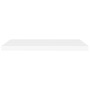 White MDF floating wall shelf 80x23.5x3.8 cm by vidaXL, Shelves and shelves - Ref: Foro24-323814, Price: 22,02 €, Discount: %
