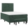 Boxspring-Bett mit dunkelgrünem Samtmatratze 120x190 cm. von , Betten und Lattenroste - Ref: Foro24-3270466, Preis: 415,45 €,...