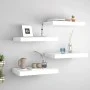 Schwebende Wandregale 4 Stück MDF weiß 40x23x3,8 cm von vidaXL, Regale und Regale - Ref: Foro24-323807, Preis: 49,73 €, Rabat...