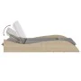 Tumbona con cojines ratán sintético beige 114x205x73 cm by , Loungers - Ref: Foro24-368290, Price: 265,55 €, Discount: %