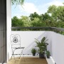 Toldo para balcón ratán sintético blanco 400x90 cm by , fence panels - Ref: Foro24-156284, Price: 37,73 €, Discount: %