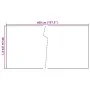 Toldo para balcón ratán sintético blanco 400x90 cm by , fence panels - Ref: Foro24-156284, Price: 37,23 €, Discount: %