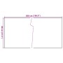 Toldo para balcón ratán sintético blanco 500x80 cm by , fence panels - Ref: Foro24-156286, Price: 52,47 €, Discount: %