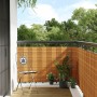 Balkonmarkise aus hellem braunem synthetischem Rattan 300x80 cm. von , Zaunpaneele - Ref: Foro24-156265, Preis: 44,10 €, Raba...