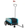 Remolque para bicicleta hierro negro y azul 30 kg by , Bicycle trailers - Ref: Foro24-94058, Price: 83,55 €, Discount: %