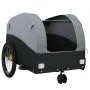 Remolque para bicicleta hierro negro y gris 30 kg de , Remolques para bicicletas - Ref: Foro24-94140, Precio: 96,38 €, Descue...