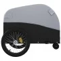 Remolque para bicicleta hierro negro y gris 30 kg de , Remolques para bicicletas - Ref: Foro24-94140, Precio: 96,38 €, Descue...