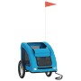 Remolque de bicicleta mascotas hierro tela Oxford azul de , Cochecitos para mascotas - Ref: Foro24-93967, Precio: 95,17 €, De...